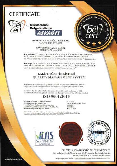 Iso 9001 Belgesi