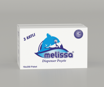 Melissa 18x250 3 Katlı Kutu