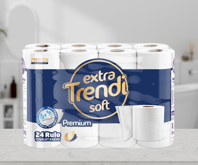 Trendi Premium Tuvalet Kağıdı 3 Katlı